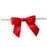 Red Satin Pre-tied Bows - 3" Wide, Set of 10, 4th of July, America 250 Anniversary, Valentine’s Day, Mother's Day, Gift Ribbons, Birthday, Gift Basket, House Warming & Anniversary, Party Decor