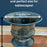 Antique Pewter Tin Compote Vase - 6 1/4" Diameter, 4 3/4" Tall