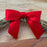 Red Satin Pre-tied Bows - 3" Wide, Set of 10, 4th of July, America 250 Anniversary, Valentine’s Day, Mother's Day, Gift Ribbons, Birthday, Gift Basket, House Warming & Anniversary, Party Decor