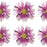 Pink 3-D Flower Pop Up Cards - 4" Wide, Set of 6