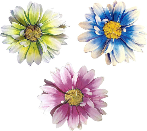 3-D Flower Pop Up Cards - 4" Wide, Set of 45, Blue, Green, Pink