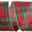 Red and green Christmas checker