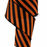 Orange Black Diagonal Striped Ribbon - 2 1/2" x 10 Yards, Halloween, Fall, Wreath, Gift Wrapping, Birthday, Party Decor, DIY Crafts, Garland, Wired Edge, Autumn Crafts