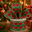 Red Green Harlequin Diamonds Wired Ribbon - 2 1/2" x 10 Yards, Christmas, Gift Wrapping, Gold Edges, Wreath, Garland, Tree Decoration, Fundraiser, Winter Decor