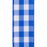 Royal Blue Plaid Wired Ribbon - 2 1/2" x 10 Yards, 4th of July, America 250, Father's Day, Presents, Wreath, Police Support, Birthday, Wedding, Farmhouse, Veterans Day, Labor Day, School Graduation