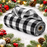 Buffalo Plaid Checkered Deco Mesh - 10" x 10 Yards, Black & White