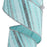 Metallic Ice Blue, Silver, White Ribbon - 2 1/2" x 10 Yards