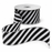 Black White Diagonal Striped Wired Ribbon - 2 1/2" x 25 Yards, Halloween, Fall, Thanksgiving, Christmas, Wreath Bows, Gift Wrapping, Party Decor, Floral Arrangements, Birthday, Anniversary, Glitter