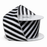 Black White Diagonal Striped Wired Ribbon - 2 1/2" x 25 Yards, Halloween, Fall, Thanksgiving, Christmas, Wreath Bows, Gift Wrapping, Party Decor, Floral Arrangements, Birthday, Anniversary, Glitter