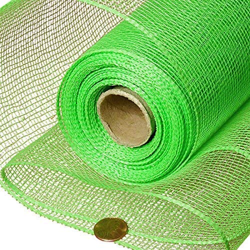 Apple Green Deco Mesh Decor - 10" x 10 Yards