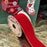 Gold Edge Red Velvet Ribbon - 2 1/2" x 10 Yards, Christmas, Wired Edges, Holiday Decor, Garland, Gift Wrapping, Wreath, Party Decor, Swag, Office, School, Anniversary, Valentine's Day