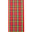 Christmas Tartan Plaid Wired Edge Ribbon - 2 1/2" x 10 Yards, Garland, Presents, Gift Wrapping, Wreaths, Bows, Xmas Tree Topper, Streamers, Winter Decor, Birthday