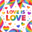 Pride Rainbow Satin Decorative Ribbon – 2 1/2” x 10 Yards