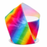 Pride Rainbow Satin Decorative Ribbon – 2 1/2” x 10 Yards
