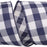 Navy Buffalo Plaid Wired Ribbon - 4" x 10 Yards, 4th of July, USA 250th Anniversary, Father's Day, Summer, Birthday, Wedding, Wreath, Swag, Baby Shower, Farmhouse Decor, Veterans Day, Labor Day, 1776