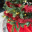 Red Metallic Tinsel Wired Cord - 4" x 50 Feet