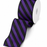 Purple Black Striped Wired Ribbon - 2 1/2" x 10 Yards, Halloween, Fall, Wreath, Gift Basket, Christmas, Birthday, Garland, Bows, Gift Wrapping, Glitter, Gothic Decor, Mardi Gras
