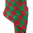 Red Green Glitter Diamonds Ribbon - 4" x 10 Yards, Christmas, Red Wired Edges, Gift Wrapping, Garland Decoration, Presents, Wreath, Tree Topper Bow, Winter Holiday, Boxing Day, Birthday