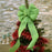 Lime Green Burlap Wreath Bow - 10" Wide, 18" Long Tails