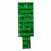 St Patrick's Day Clover Ribbon - 2 1/2" x 10 Yards, Glitter Shamrocks, Emerald Green, Wreath, Gift Wrapping, Garland, Party Decor, DIY Crafts, Wired Edge