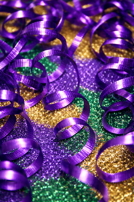 Purple Crimped Curling Ribbon - 500 Yards, 3/16" Wide