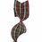 Christmas Plaid Pleated Wired Ribbon - 3" x 5 Yards, Emerald, Red, White, Wreath, Garland, Swag, Birthday, Farmhouse Wedding, Gift Wrap, Tree Wrap, Metallic Gold Accents