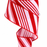Red Pink White Peppermint Ribbon - 2 1/2" x 10 Yards