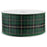 green-black-beige-wired-edge-christmas-ribbon