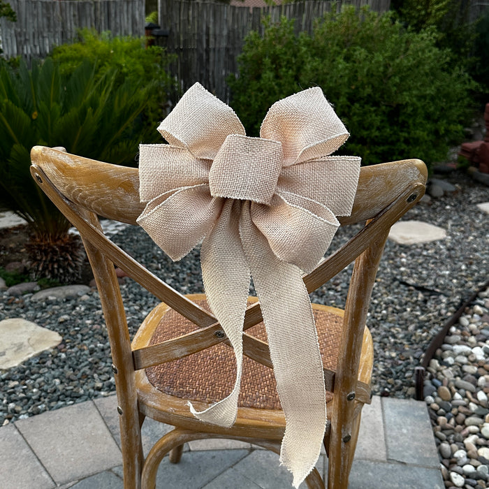 ivory-burlap-bows