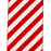 Red & White Striped Ribbon - 6" x 10 Yards, 4th of July, America 250 Anniversary, Wreath, USA Decor, Gift Wrapping, Birthday, Summer Beach, Tree Decoration, Team Colors, School Graduation