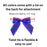 Pre-Tied Purple Organza Bows - 4" Wide, Set of 12