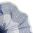 Memorial Day Striped Deco Mesh - 10" x 10 Yards