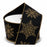 Gold Snowflakes Black Velour Ribbon - 2 1/2" x 10 Yards, Christmas, Gift Wrapping, Wreath, Swag, Garland, Presents, Gift Basket, Winter, Tree Topper Bow, Wreath, Gift Bows