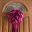 big metallic fuchsia pink door bow for welcome home  event