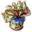 Decorative Holly Mistletoe Christmas-themed bow 