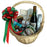 Red & Green Christmas Pull Bows - 8" Wide, Set of 6