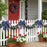 Patriotic Navy Stars Wired Ribbon - 2 1/2" x 10 Yards