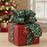 Glitter Dots Wired Christmas Ribbon - 4" x 10 Yards