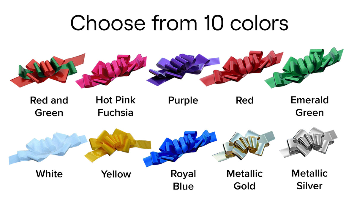 Big Purple Car Bow Ribbon - 25" Wide, Easter, Spring, Large Gift Decoration, Fully Assembled, Valentine's Day, Mardi Gras, Birthday, Graduation, School Colors, Cancer Awareness, New Car, Anniversary
