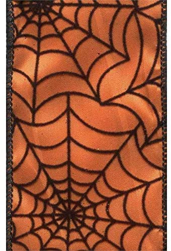 orange-black-spider-web-ribbon