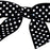 black-white-polka-dot-bow