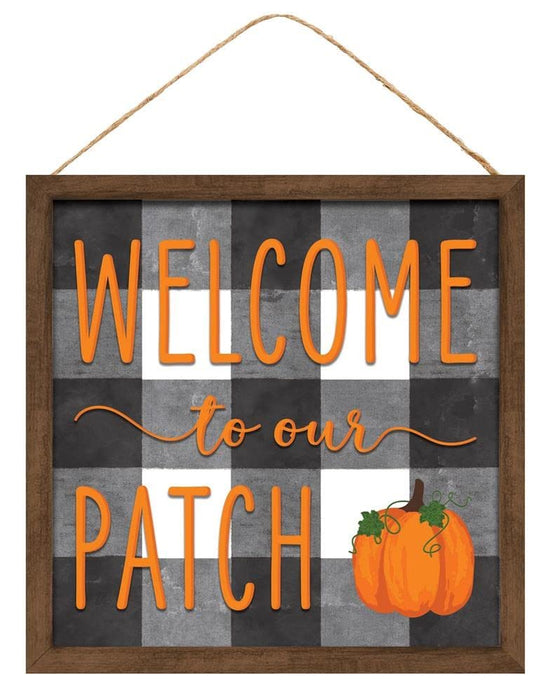 vintage-welcome-to-our-patch-sign