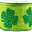 green-glitter-clovers-wired-edge-saint-patrick's-day-ribbon
