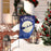 Moon Silhouette Merry Christmas Flag - 12" x 18"