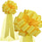 Large Wedding Pull Bows with Tulle Tails - 9" Wide, Set of 6 Variation