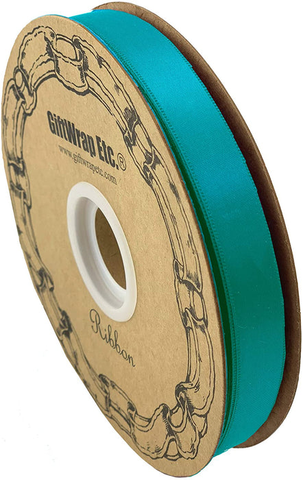 turquoise-satin-ribbon