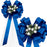 cornflower-blue-wedding-bows-with-white-rosebuds