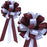 burgundy-and-white-wedding-bows