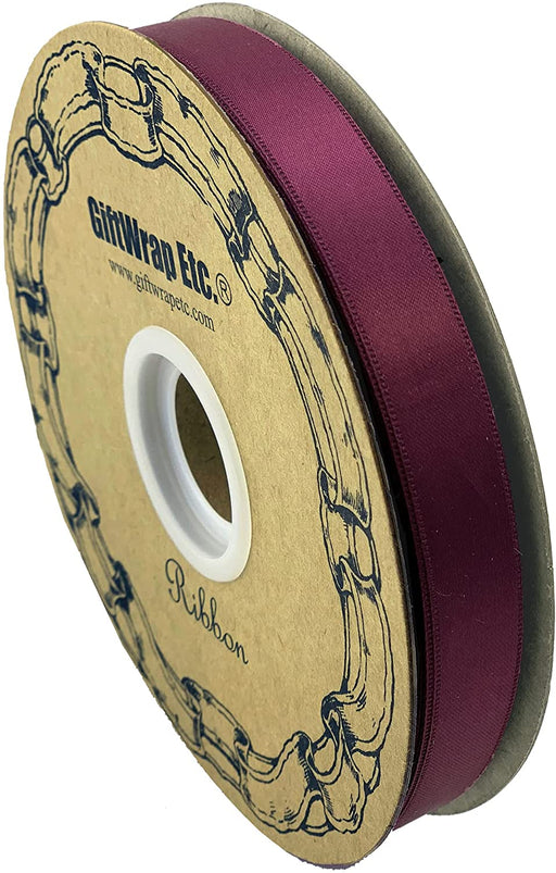 burgundy-satin-ribbon