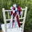 burgundy-white-bows-with-tulle-tails